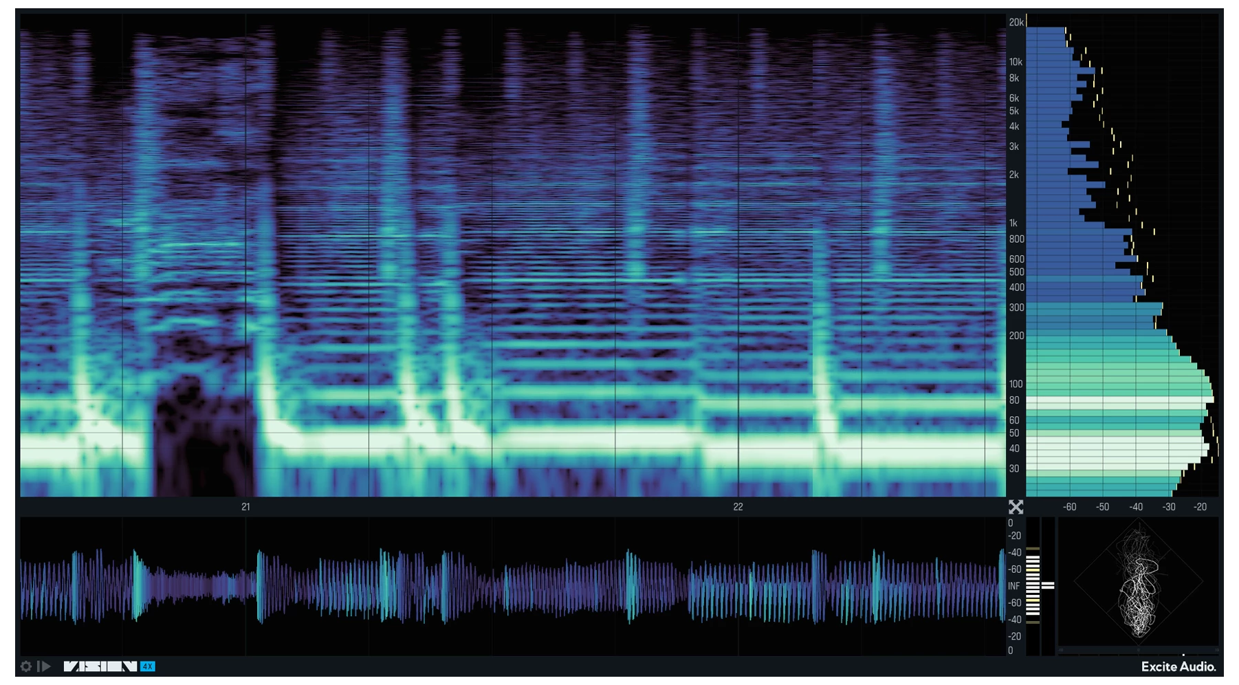 Excite Audio VISION 4X screenshot 1